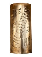Lot 175 - 'THE CHEQUERS INN' SIGN