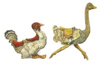 Lot 22 - FOUR AMERICAN FAIRGROUND ANIMAL SCENERY PANELS