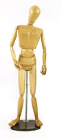 Lot 311 - LIFE-SIZE ARTIST'S LAY FIGURE