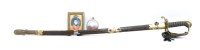 Lot 185 - A William IV officer's sword