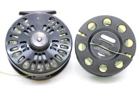 Lot 206A - An Abel Super 9 fishing reel within Abel bag