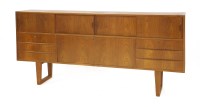 Lot 496 - A Danish teak sideboard