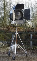 Lot 31 - A FILM STUDIO 'KLIEG'-STYLE ARC LAMP