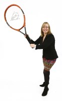 Lot 407 - A GIANT TENNIS RACKET
