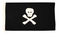 Lot 157 - A JOLLY ROGER FLAG