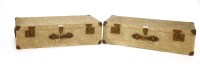 Lot 256A - Two 1950s 'Auto-Luggage Ltd' suitcases