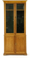Lot 364 - A Victorian oak gun cabinet