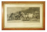 Lot 306 - A large Victorian giltwood picture frame