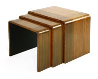 Lot 225 - An Art Deco nest of three tables