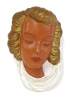 Lot 326 - A Goldscheider mask