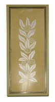 Lot 350 - An Italian wall-mounted triptych mirror