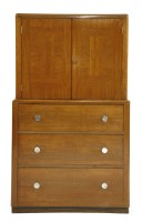 Lot 164 - A mahogany cocktail cabinet