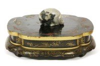 Lot 174 - A Japanese lacquer stand