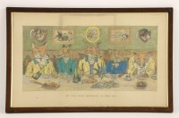 Lot 350 - 'MR FOX'S HUNT BREAKFAST ON XMAS DAY'
pastel
24 x 68cm