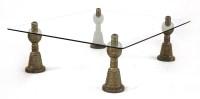 Lot 417 - An Indian coffee table