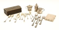 Lot 80 - An early 20th century silver card/note case