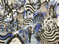 Lot 235 - Kevin Samuel Murphy (b.1969)
'DREAMSCAPE'
Signed with initials l.l.