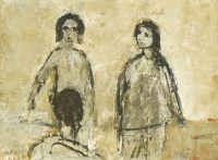 Lot 262 - Robert Sadler (1909-2001)
THREE FIGURES
Signed l.l.