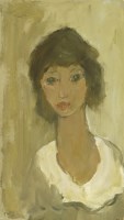 Lot 260 - Robert Sadler (1909-2001)
PORTRAIT OF A GIRL
Signed and dated '89 l.l.