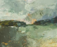 Lot 259 - Robert Sadler (1909-2001)
'BLUE LANDSCAPE'
Signed l.r.