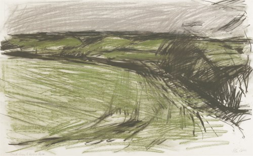 Lot 85 - Peter Godfrey Coker RA (1926-2004)
'TRACK DOWN TO VALLEY FARM'
Signed and inscribed with title