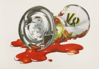 Lot 25 - Michael English (1941-2009)
'V8'
Screenprint in colours