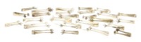 Lot 89 - A collection of various sugar tongs