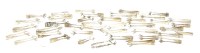 Lot 91 - A collection of various sugar tongs