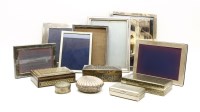 Lot 108 - A collection of Indian brass trinket boxes