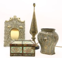 Lot 264 - Three Indian jewellery caskets
