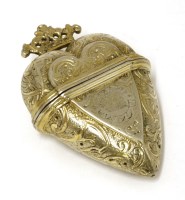 Lot 22 - A silver gilt hovedvandsæg