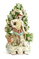 Lot 81 - A Derby figure of a centurion representing Mars