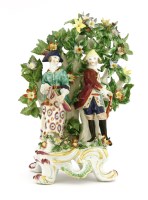 Lot 85 - A Bow group of a sportsman and companion