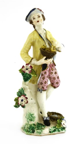 Lot 91 - A pair of Bow figures representing 'Matrimony' and 'Acceptance'