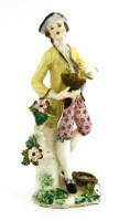 Lot 91 - A pair of Bow figures representing 'Matrimony' and 'Acceptance'