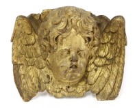 Lot 504 - A carved gilt wood bracket