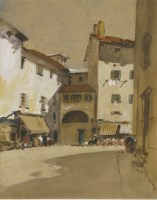 Lot 616 - Hercules Brabazon Brabazon (1821-1906)
STREET SCENE IN CAPRI
Pencil