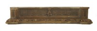 Lot 606 - A massive oak lintel