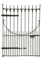 Lot 607 - A Victorian iron gate