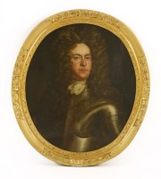 Lot 668 - Manner of Sir Godfrey Kneller 
PORTRAIT OF A NOBLEMAN