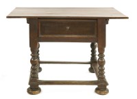 Lot 870 - A Portuguese side table