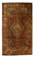 Lot 809 - A Kurk Kashan rug