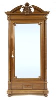 Lot 442 - A 19th century French walnut armoire