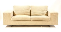 Lot 416 - A Roche Bobois settee of angular form