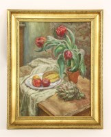 Lot 353 - 20th century school 
Still life of tulips