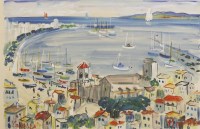 Lot 122 - Pito (20th century)
'CANNES'
Signed and dated 1972 l.r.