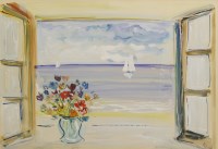 Lot 125 - Pito (20th century)
A VASE OF FLOWERS ON A WINDOWSILL