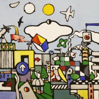 Lot 296 - Peter Denmark (1950-2014)
CITYSCAPE
Acrylic on canvas
92 x 91cm

*Artist's Resale Right may apply to this lot.