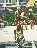Lot 297 - Peter Denmark (1950-2014)
BATHERS
Oil on canvas
128 x 97cm

*Artist's Resale Right may apply to this lot.