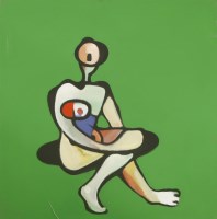Lot 290 - Peter Denmark (1950-2014)
GREEN NUDE
Signed and dated '94 verso